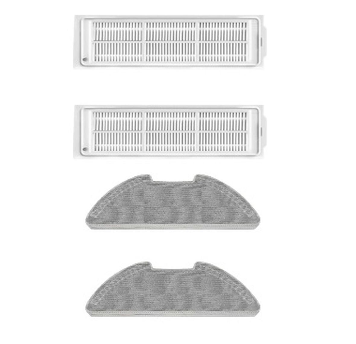 srfn ticaret Xiaomi Mop 2 Lite MJSTL Uyumlu Hepa ve Mop Seti - 4 Parça