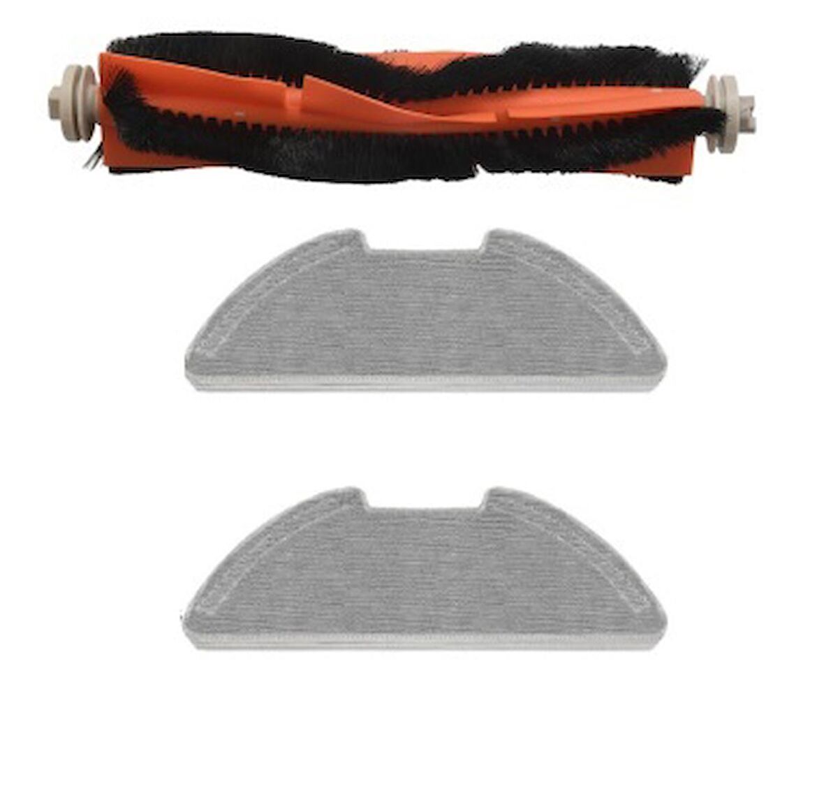 srfn ticaret Xiaomi Mop 2 Pro MJST1SHW Uyumlu Ana Fırça ve Mop Bezi Seti