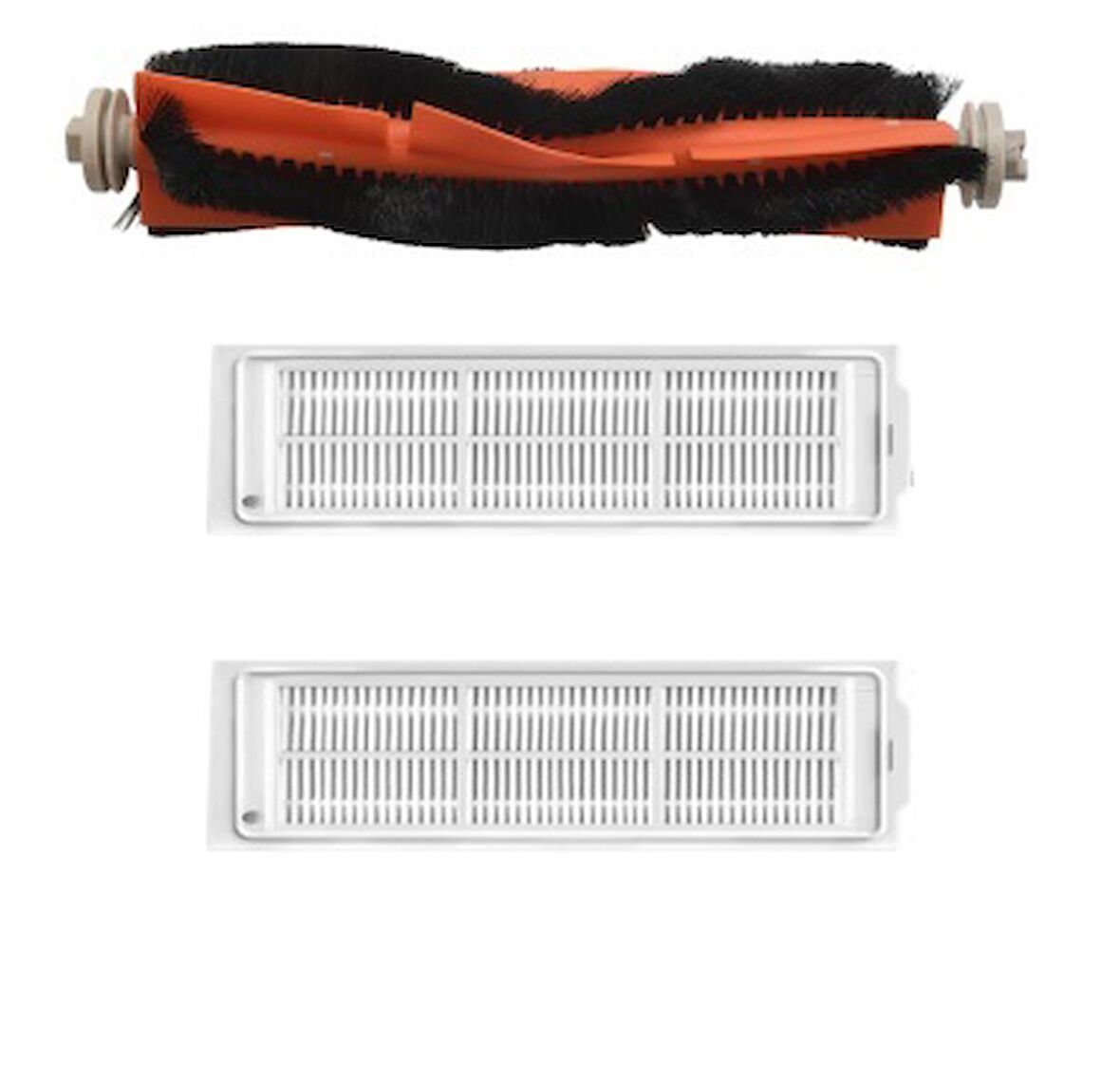 srfn ticaret Xiaomi Mop 2 Pro MJST1SHW Uyumlu Ana Fırça ve Hepa Filtre Seti