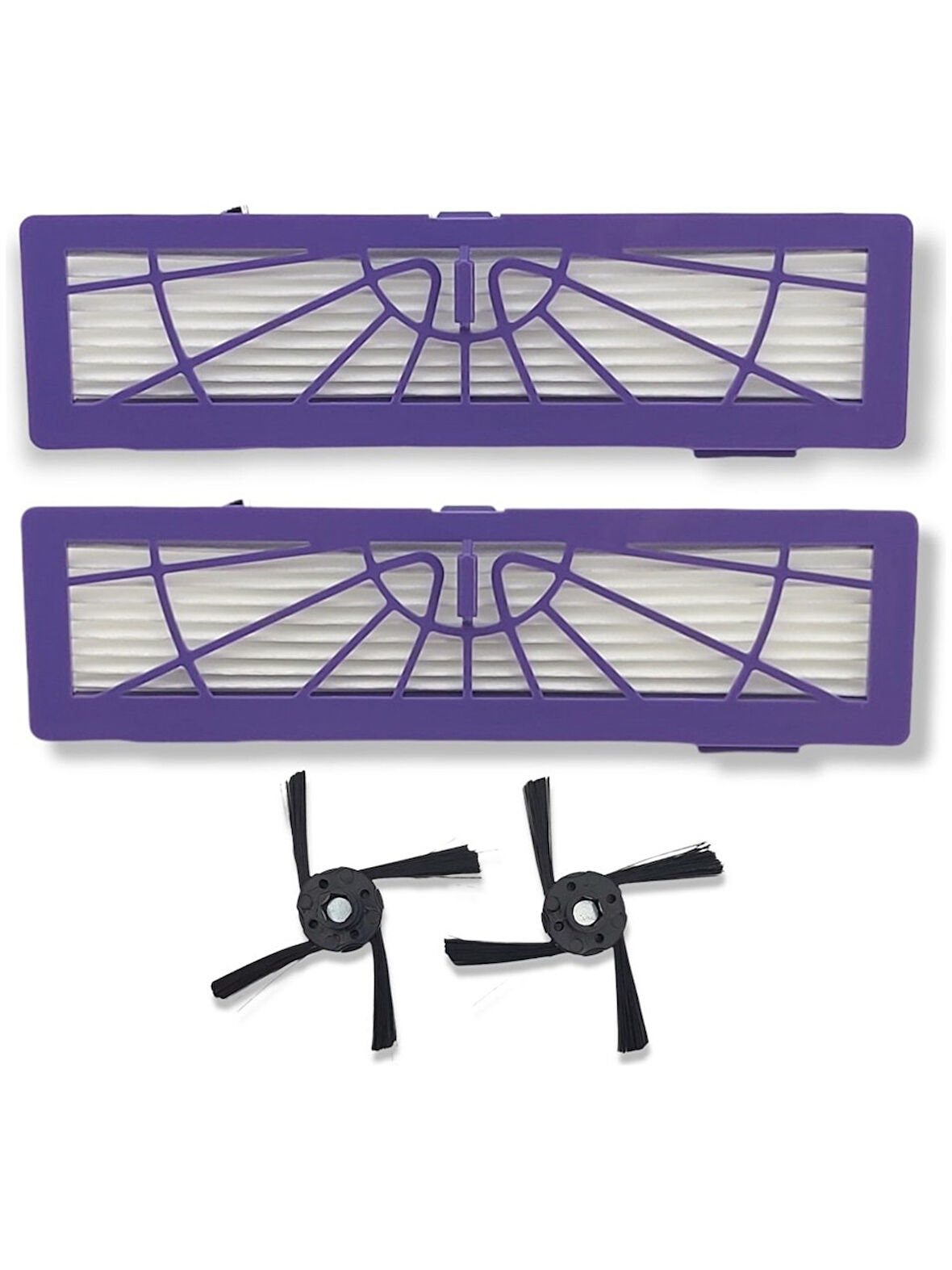 srfn ticaret Neato Botvac Uyumlu D85 Robot Süpürge Yan Fırça ve Hepa Filtre