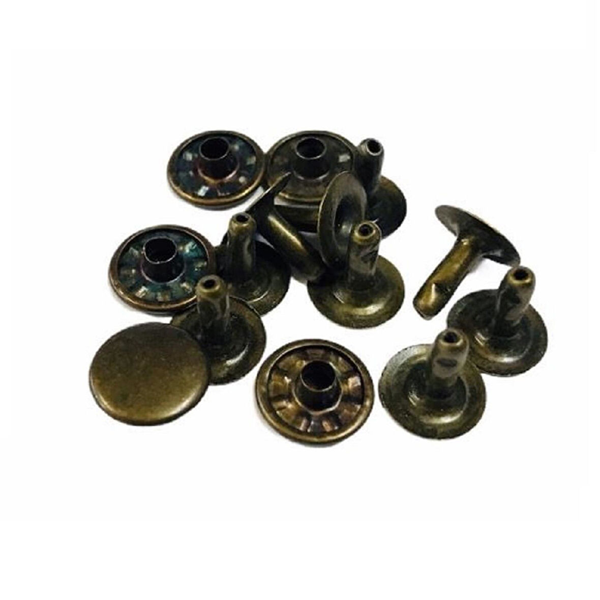 Perçin, Rivet, Toruk 123 no 11mm 30 Adet (Leathercraft, Deri Hobi)