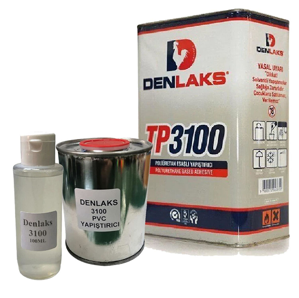 Denlaks TP3100 PVC Yapıştırıcı (Şişme Bot Yapıştırıcısı) 250 ml