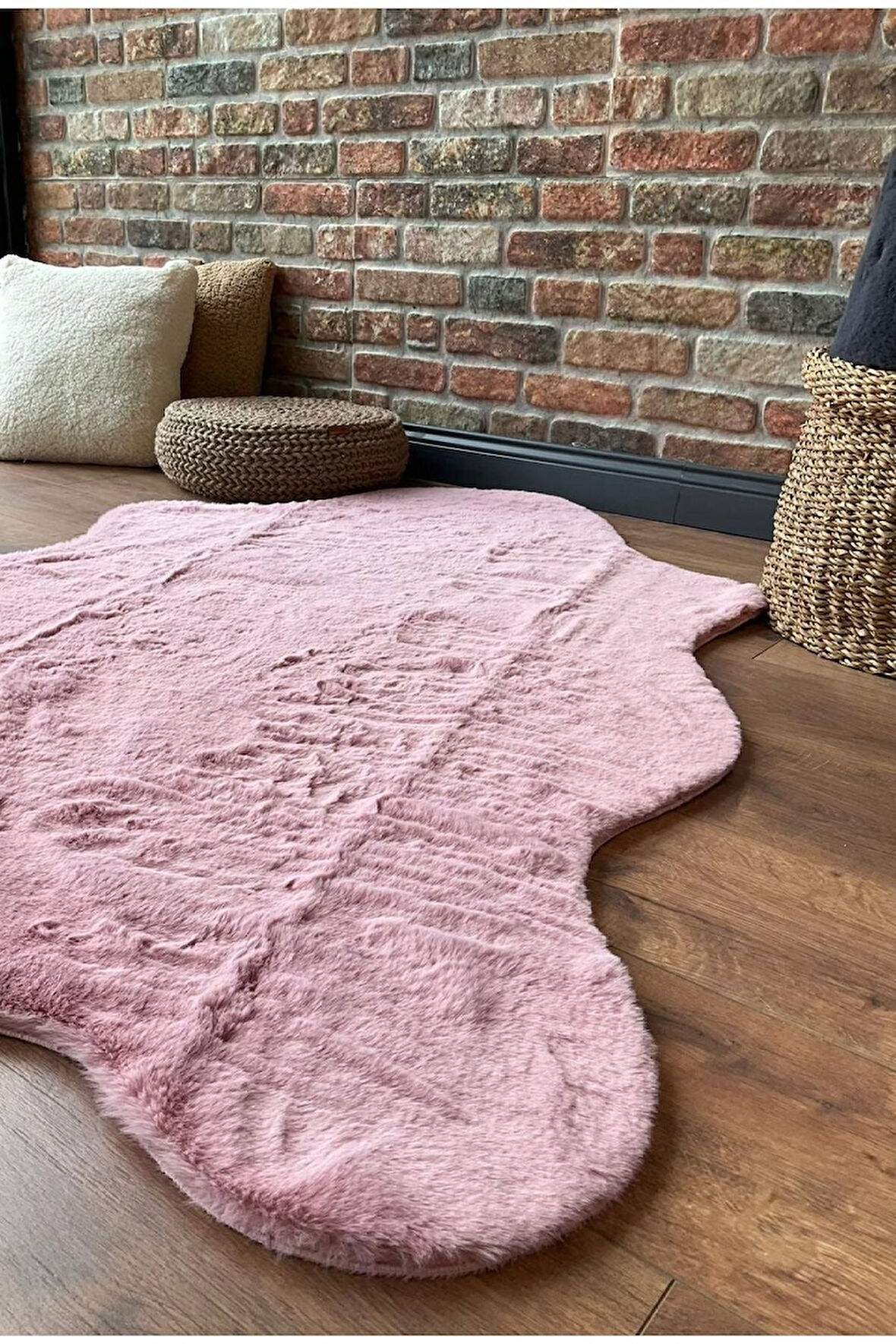 Tavşan Tüyü Post Peluş Ultra Yumuşak Post Puffy Cappuccino