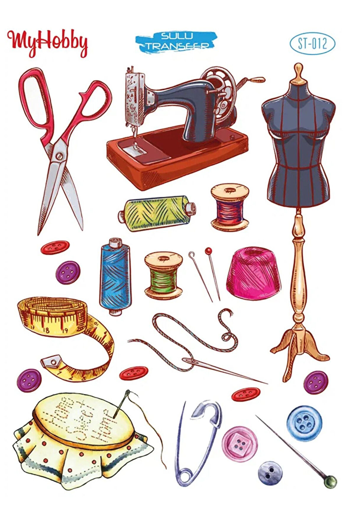 My Hobby Sulu Transfer ST012