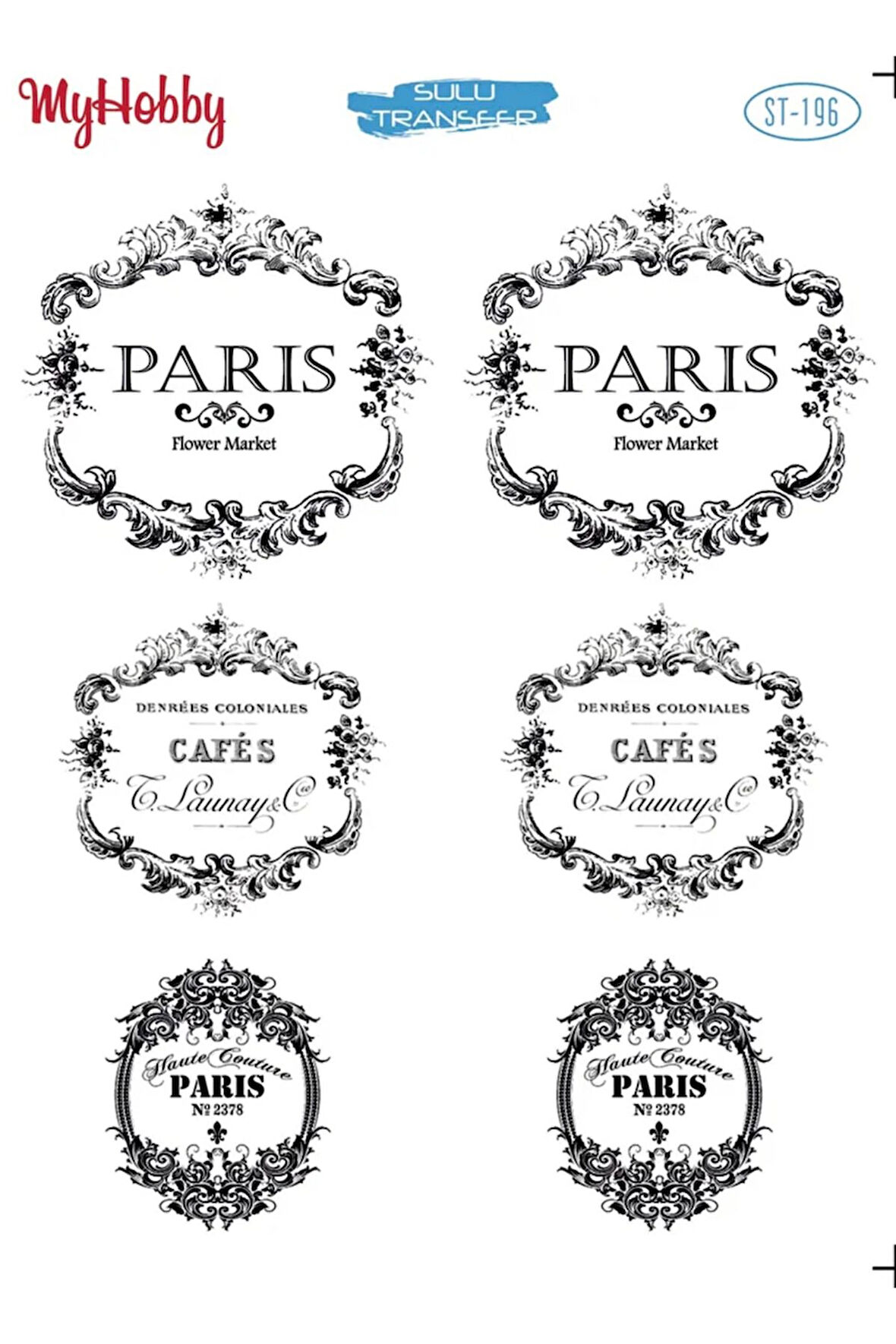 My Hobby Sulu Transfer ST196