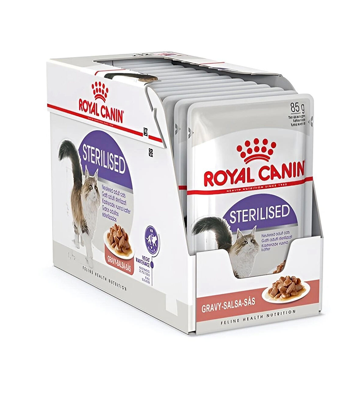 Royal Canin Gravy Sterilised Pouch Kısırlaştırılmış Yaş Kedi Maması 12 x 85 gr