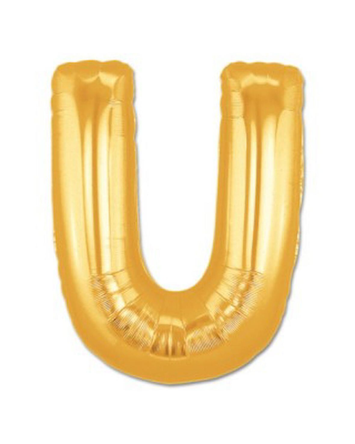 Parti Aksesuar U Harf Folyo Balon Altın Renk 40 inç