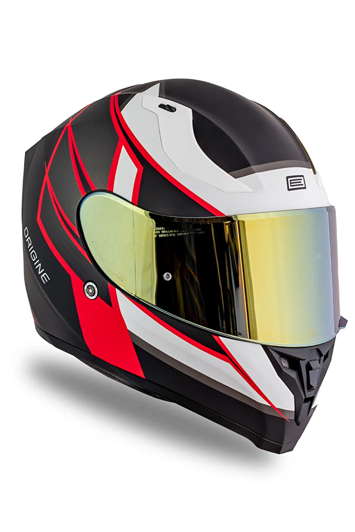 Strada Competition Beyaz-Kırmızı Kask