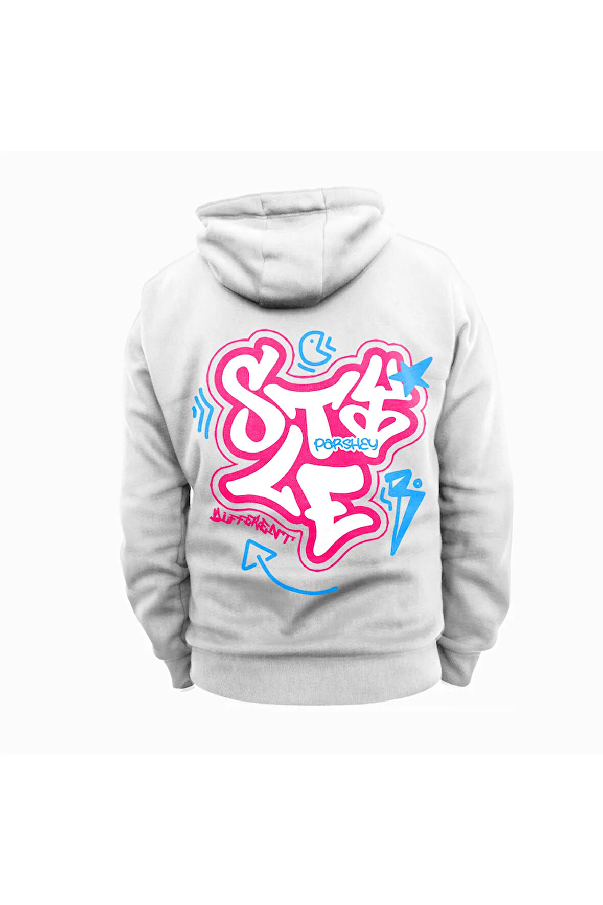 Style Parshey Kapüşonlu Sweatshirt Kalın Kumaş