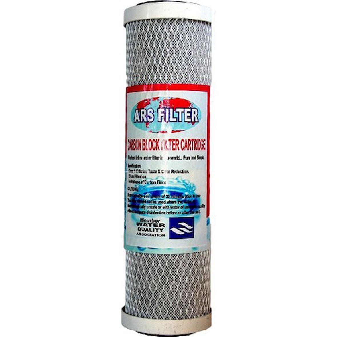 Ars Su Arıtma Cihazı Blok Karbon Filtre Cto Karbon Filtre 10''