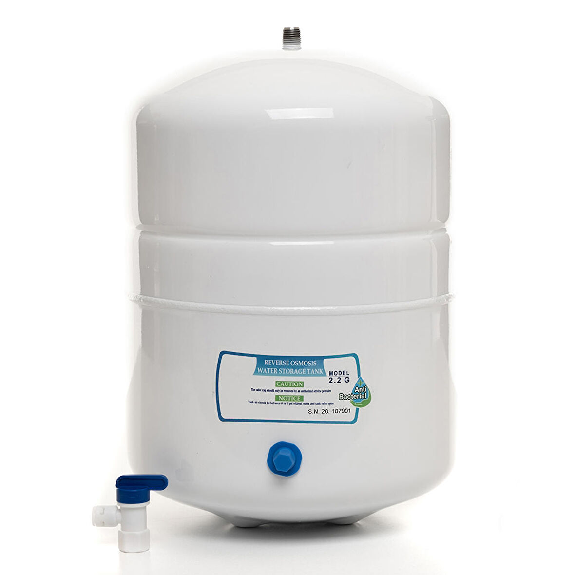 Sulook Su Arıtma Cihazı Deposu - Vana Dahil Metal./plastik Tank