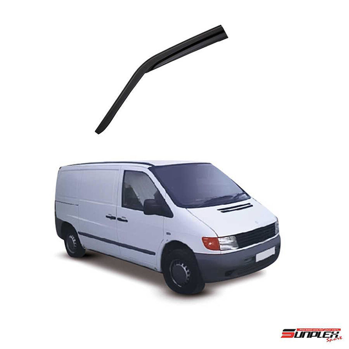 Mercedes Vito 96-2003 Araca Özel Sunplex Cam Rüzgarlıgı