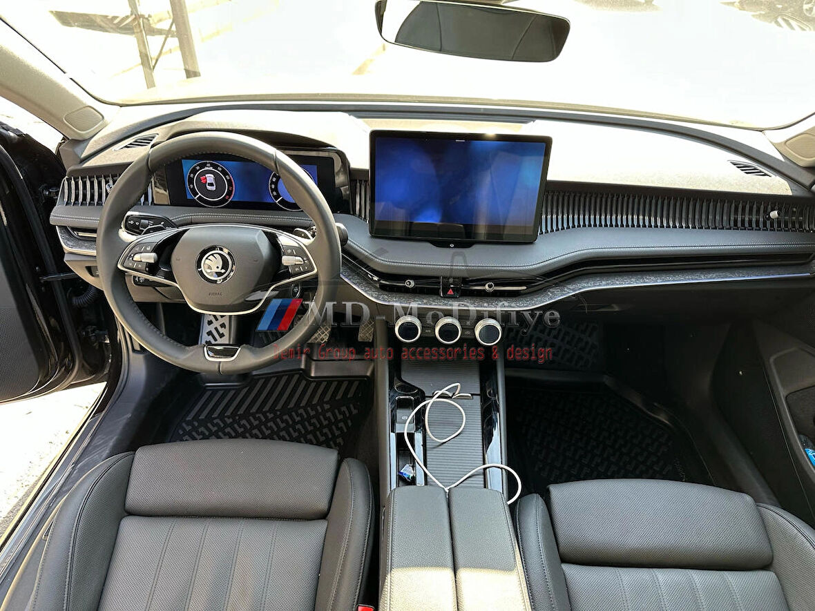 Skoda Superb Paspas 3D Araca Özel Havuzlu Paspas, 2024-