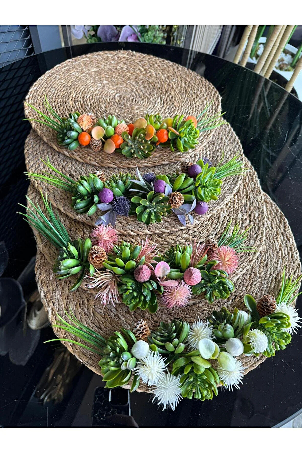 Amerikan Hasır Servis Supla 4 Al 3 Öde 39 cm No:2 - 36 x 38 cm