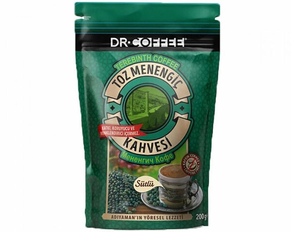 DR. TEA COFFEE Dr.coffee Sütlü Menengiç Kahvesi Poşet 200 gr