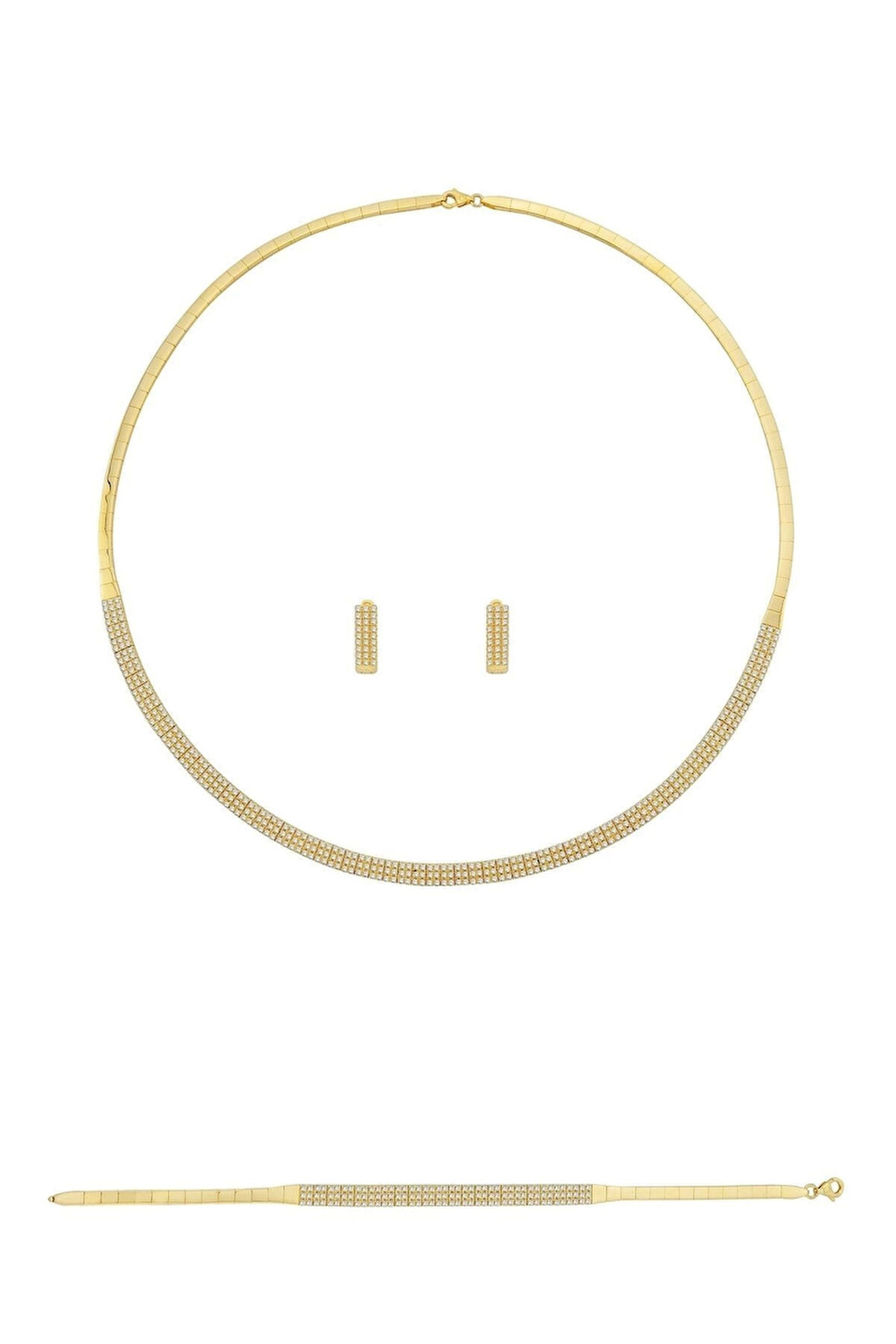 3 Sıra Altın Dolunay Suyolu Set