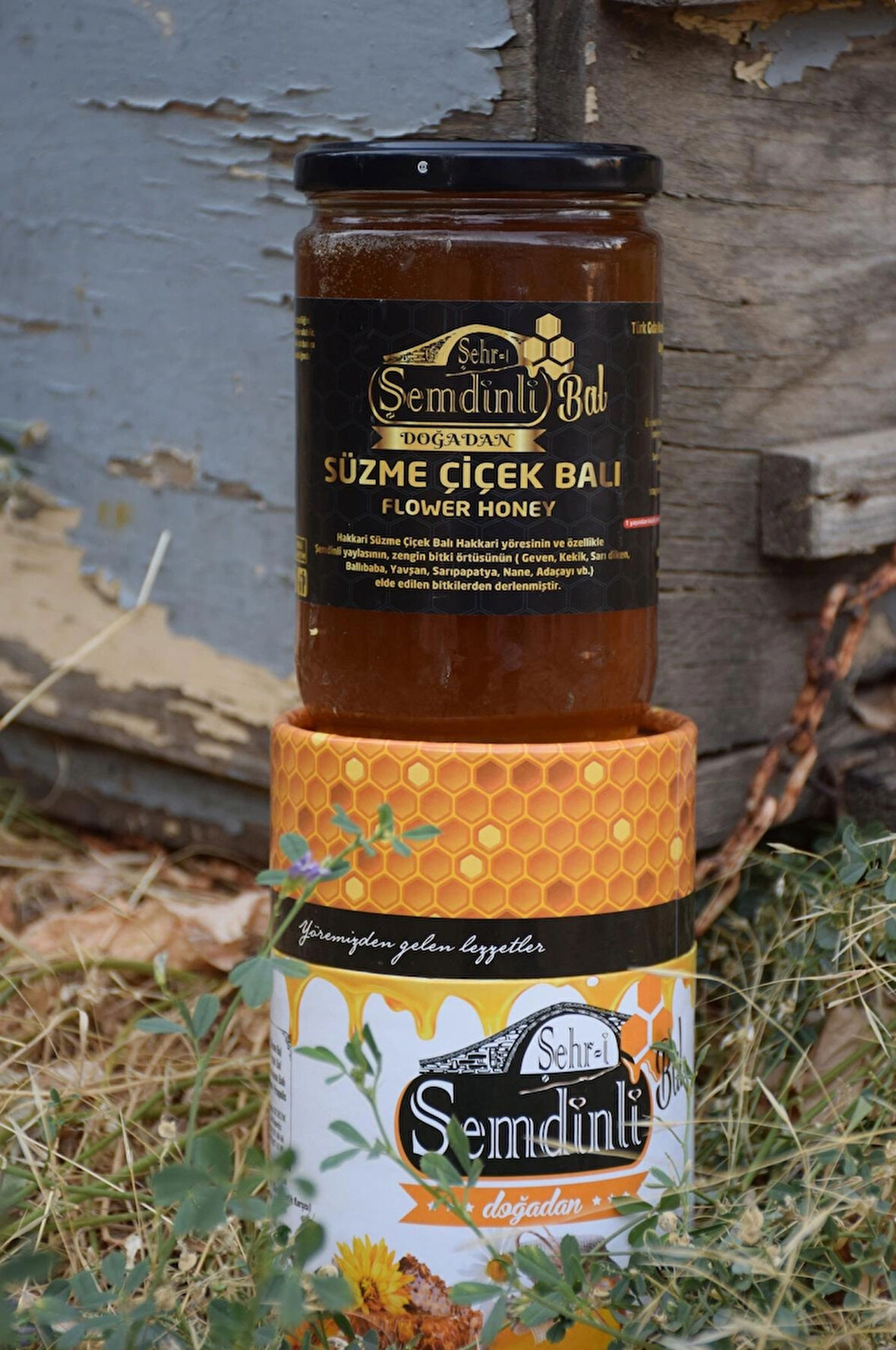 Şehri Şemdinli Süzme Çiçek Balı 850 gr.
