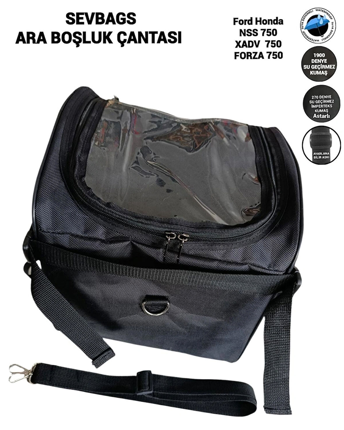 Sevbags Ford Honda Ara Boşluk Çantası