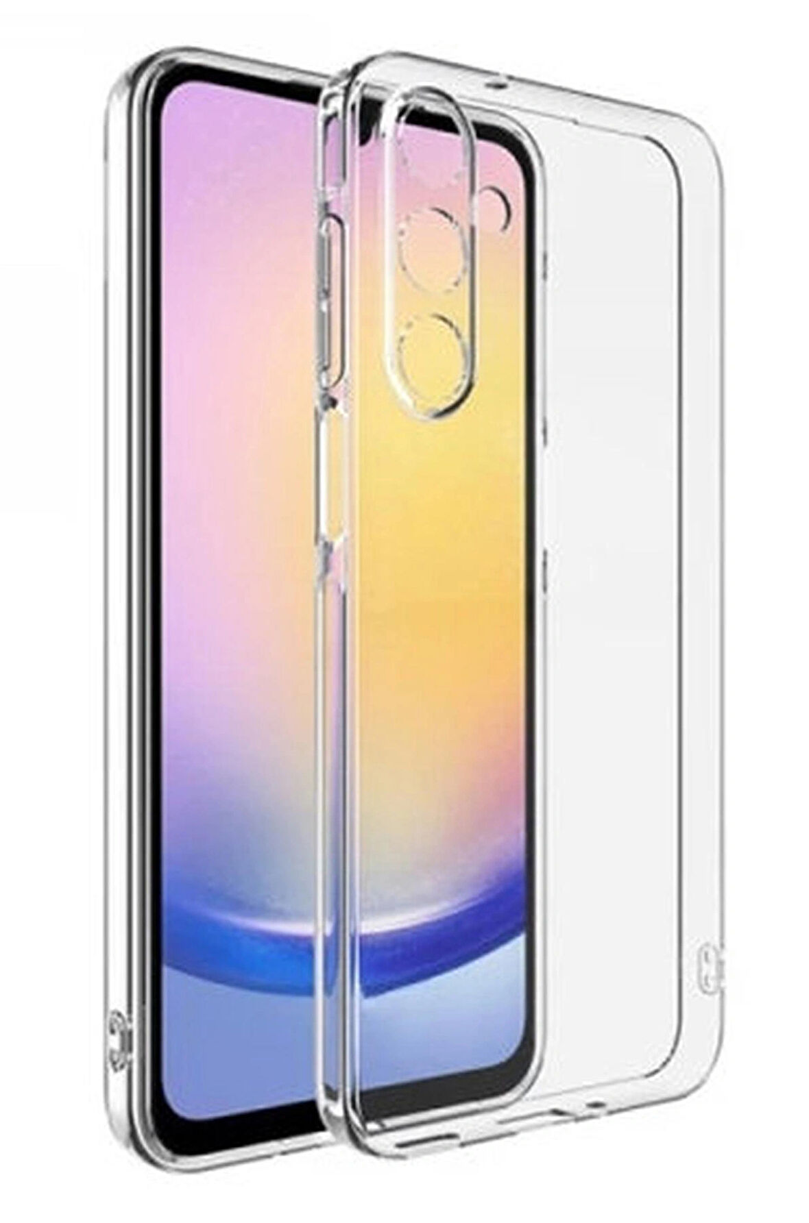 Samsung Galaxy A16 Uyumlu Şeffaf Kılıf Kamera Çıkıntılı Darbe Emici