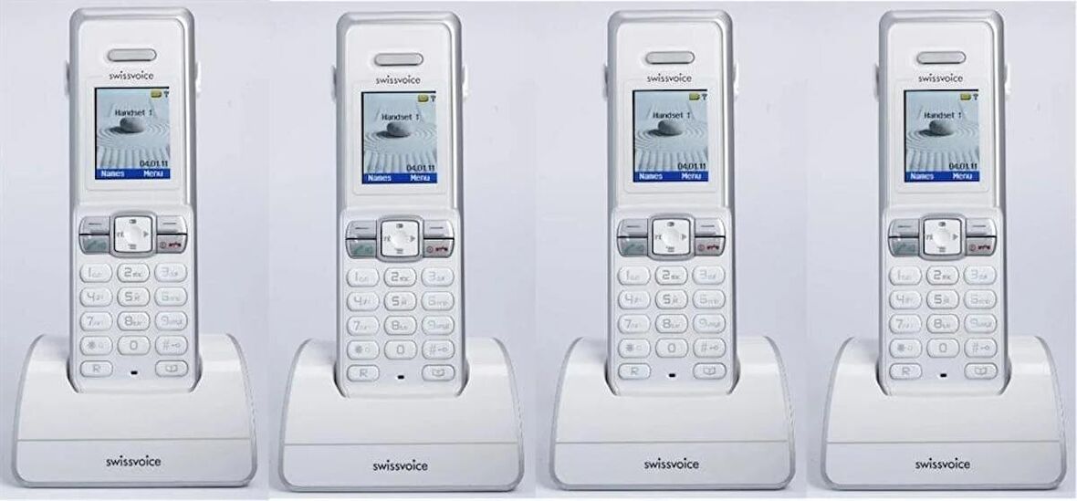 Swissvoice IH250 Quad Renkli Ekran Handsfree Telsiz Telefon