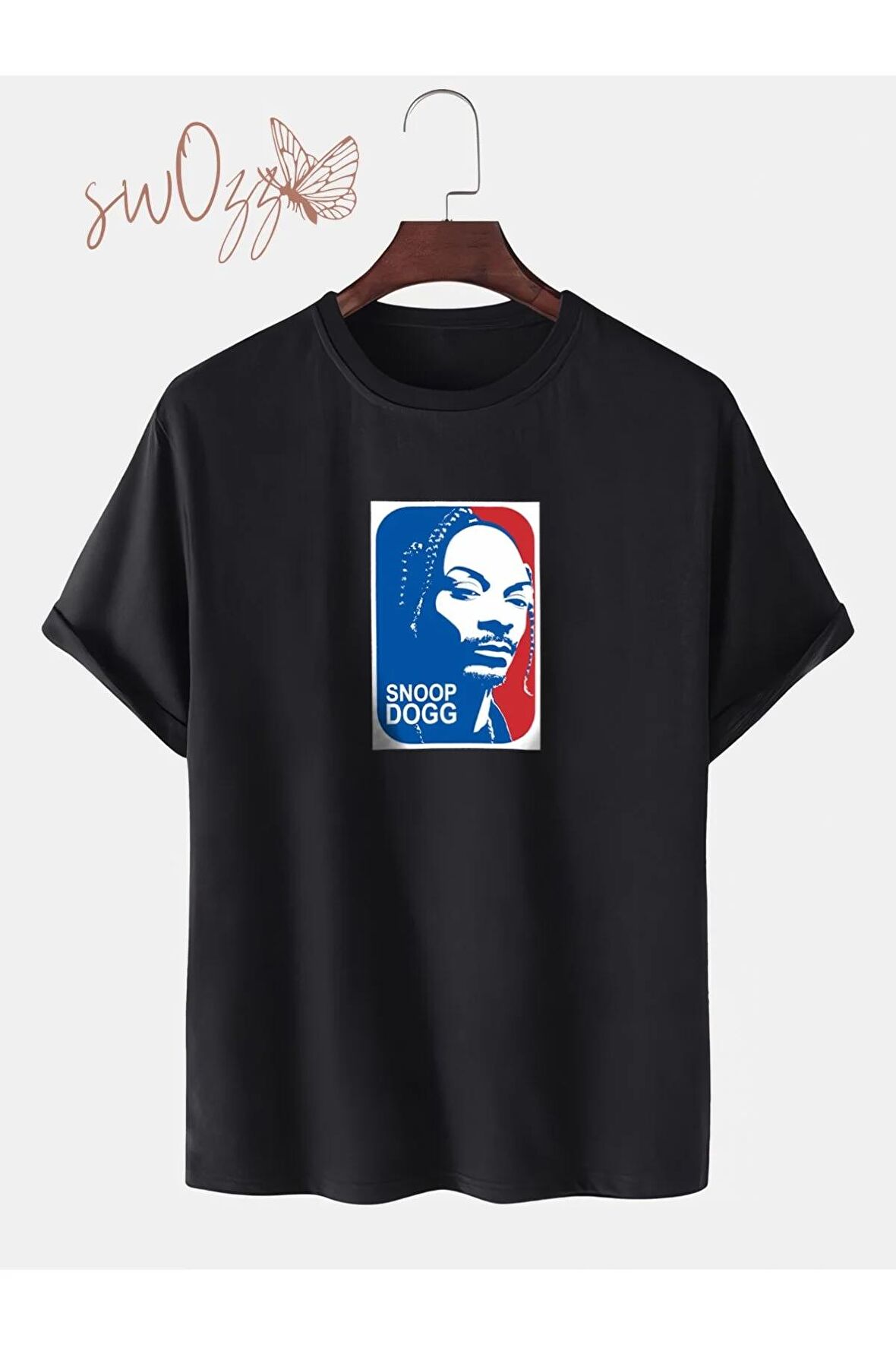 Amerikan Rap Baskılı Oversize Tshirt 2pac snoop dogg dr. dre