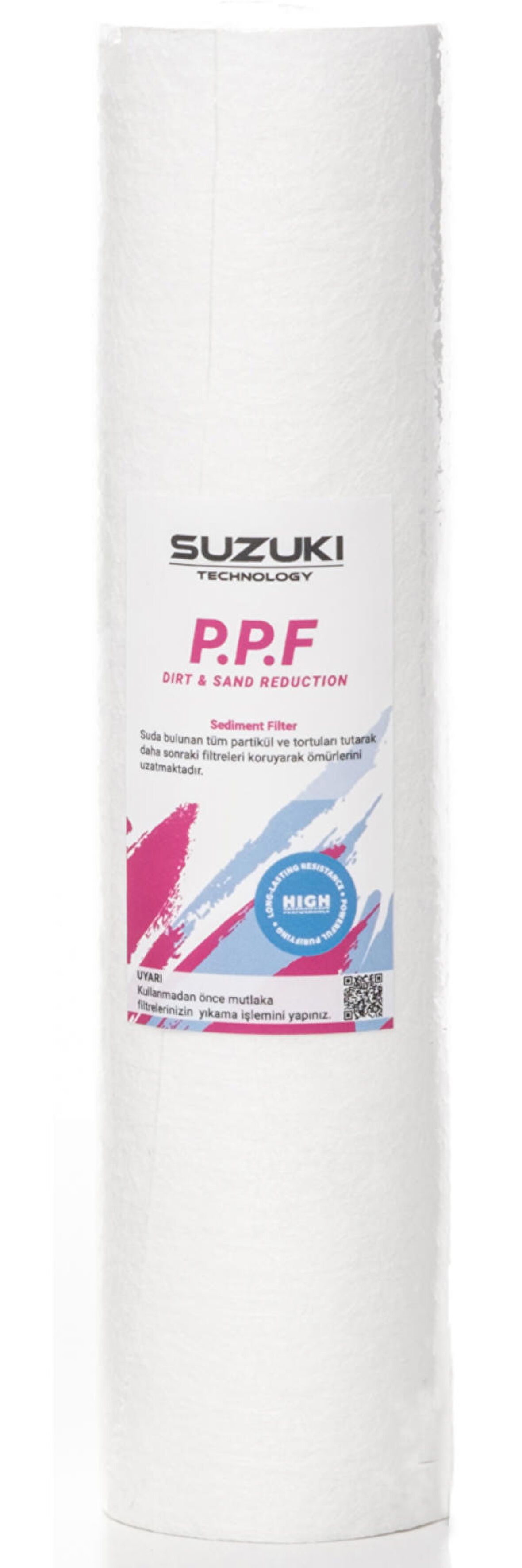 10 Inç Açık Kasa Su Arıtma Cihazı Sediment Filtre