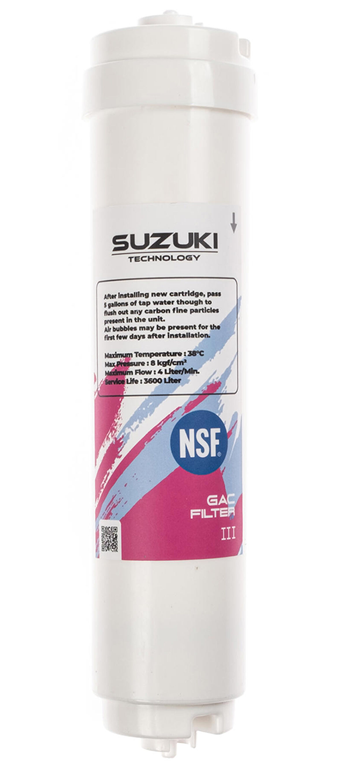 Kapalı Kasa Su Arıtma Cihazı İçin Aktif Karbon (GAC) Filtre 