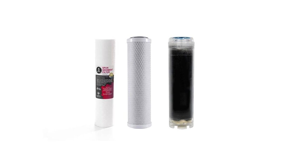 Su Arıtma Cihazı Filtresi Üçlü Ön Filtre Seti