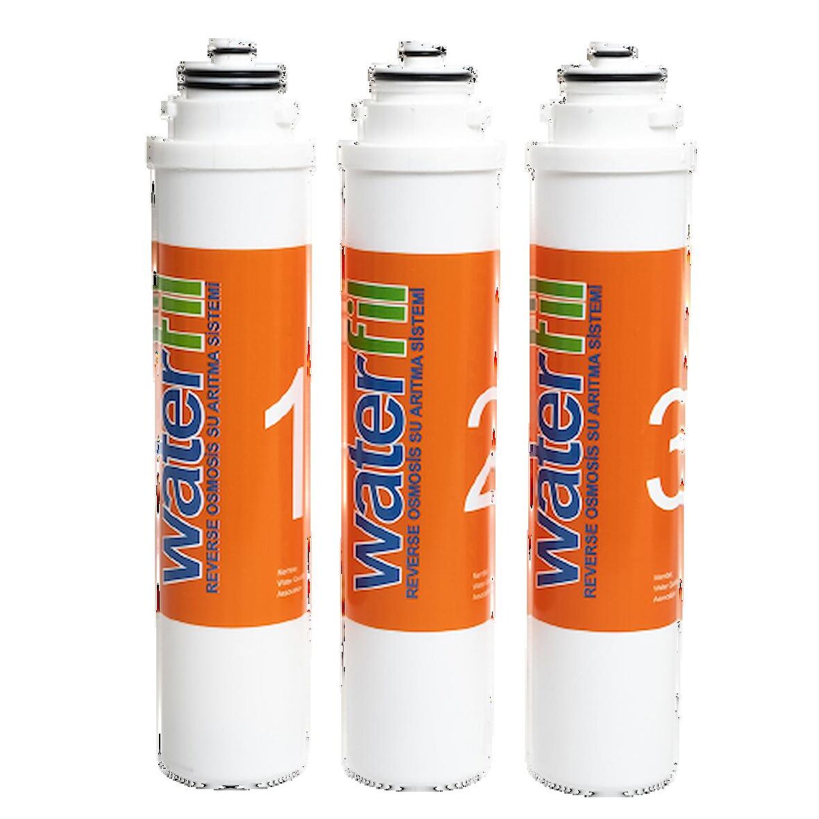 Waterlife,Waterfil Su Arıtma  Filtresi 3'lü Filtre seti