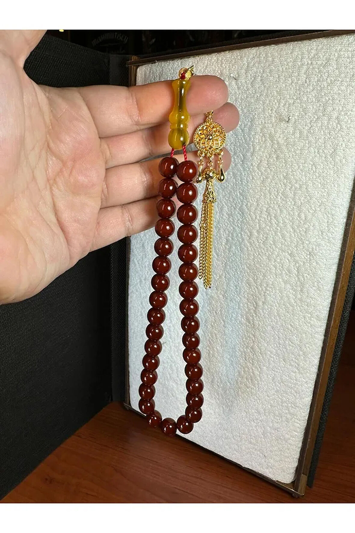 SIKMA ÇUBUK KEHRİBAR BORDO RESNK KÜRE KESİM 10 MM T-255