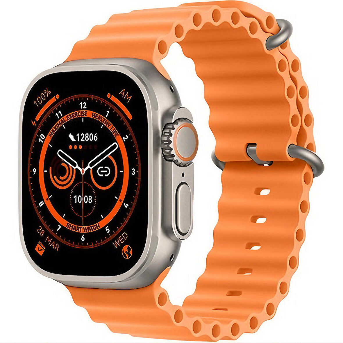 Huawei&Xiaomi Tüm Modellerle Uyumlu Akıllı Saat T10 Sağlık Takibi Sesli Görüşme Smartwatch