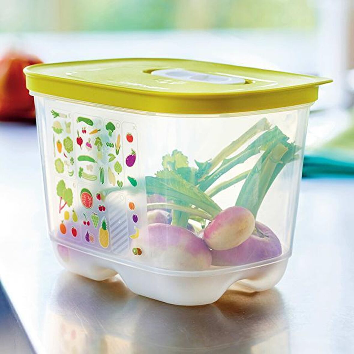 Tupperware Sera Buzdolabı Sebze Saklama Kabı Dikey 1.8 lt