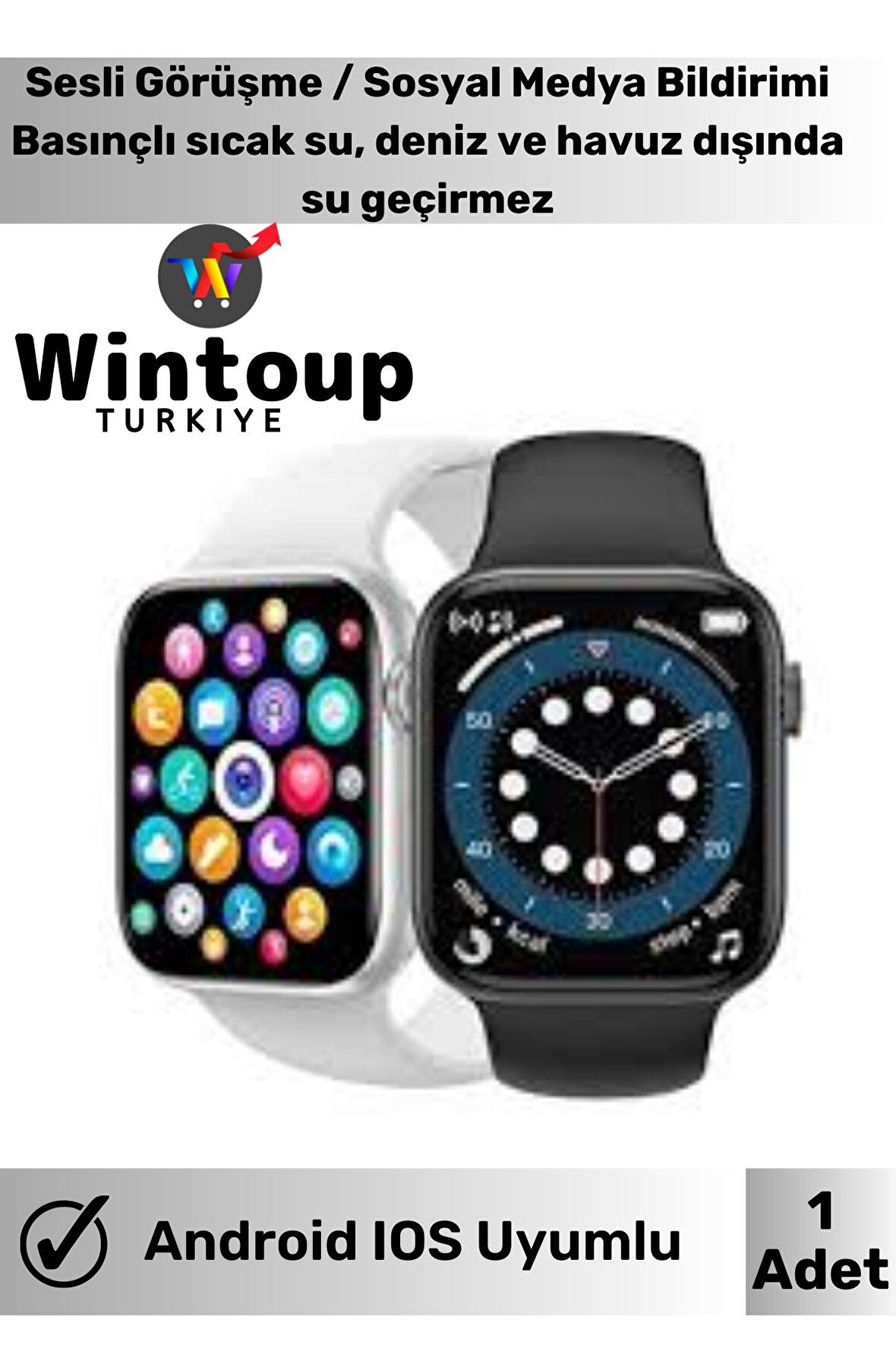 Özel Tasarlanmış Watch T-700s Pro Akıllı Saat Wintoup