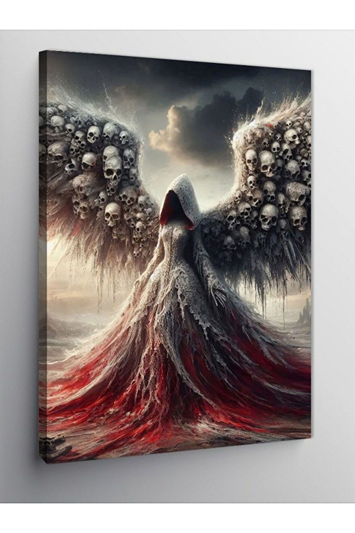 Kanvas Tablo Karanlık Melek 70 X 100 Cnvsdkey-125573-70-100