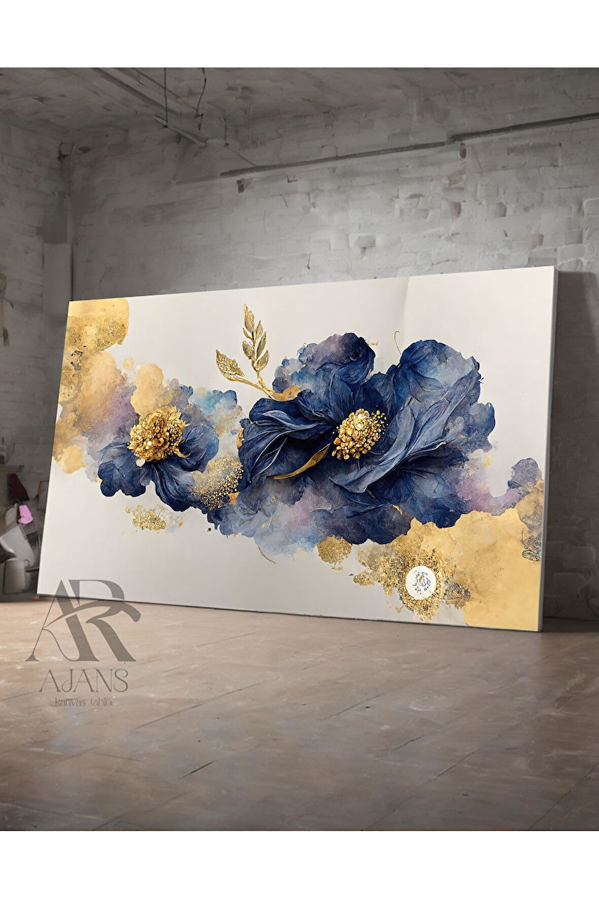 Kanvas Tablo Dekoratif Cennet Çiçeği Kanvas Tablo 35 X 50