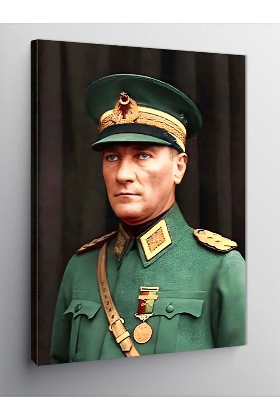 Kanvas Tablo Mustafa Kemal Atatürk 70 X 100 Cnvsdkey-117120-70-100