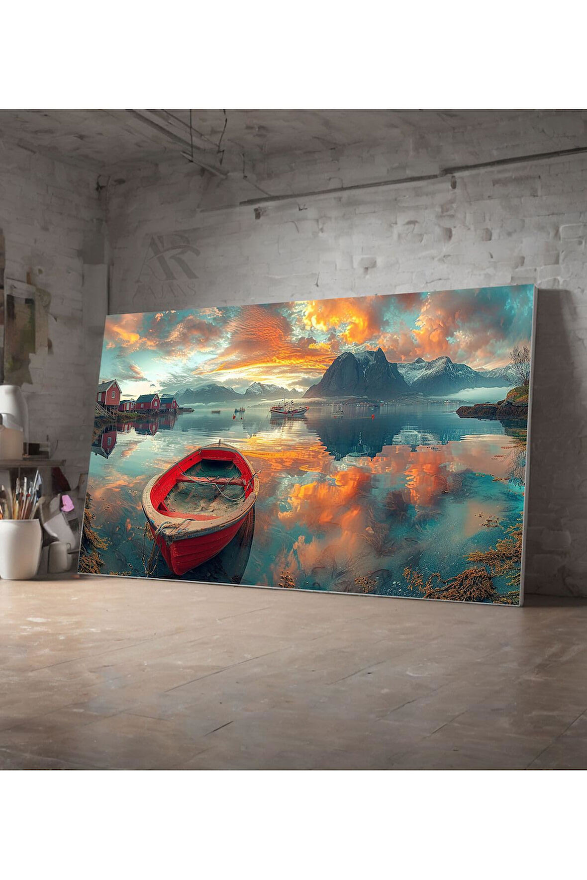 Kanvas Tablo Yansımaların Dansı Dekoratif Kanvas Tablo 30 X 40