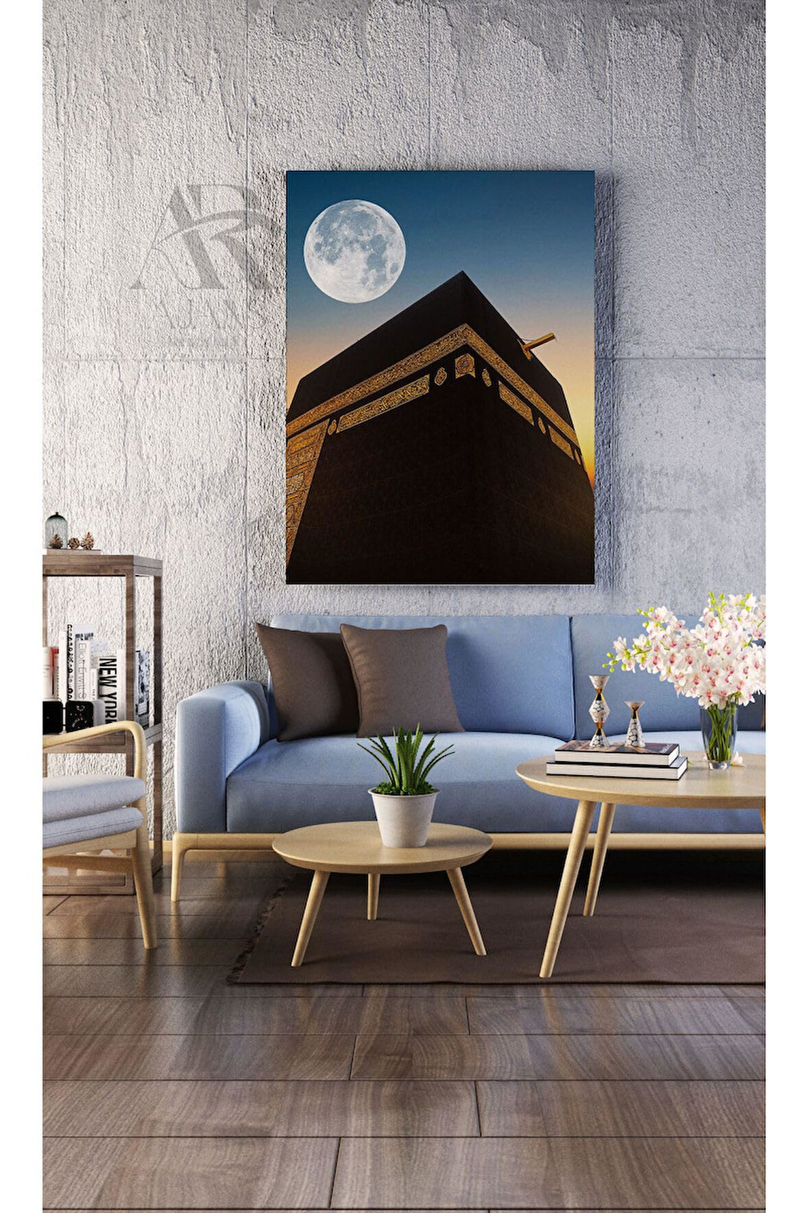 Kanvas Tablo Kabe Islami Dekoratif Kanvas Tablo 35 X 50