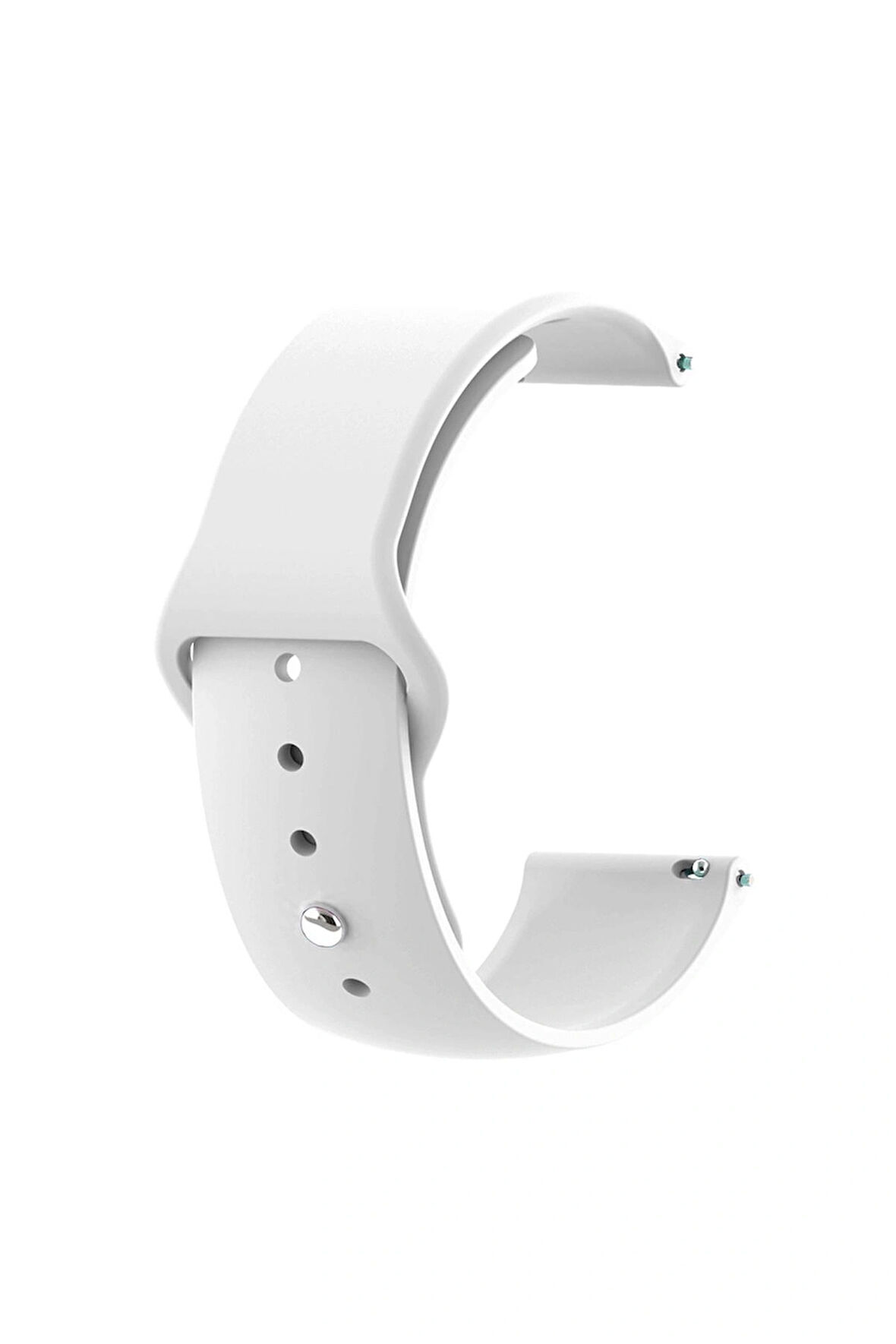 Samsung Galaxy Watch 3 45mm ile Uyumlu Kordon Yumuşak Dokulu Jel Silikon Kayış