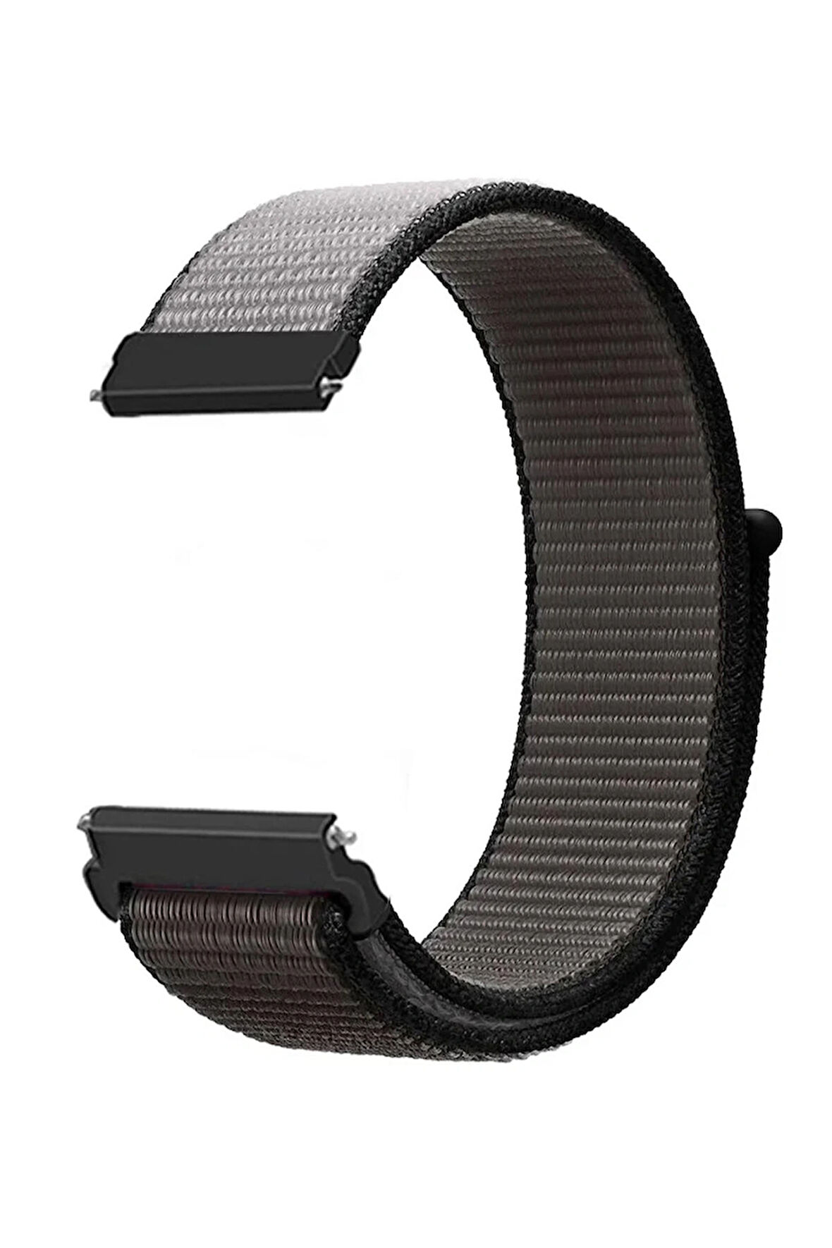 Garmin Forerunner 55 ile Uyumlu Kordon Kumaş Desenli Cırt Cırtlı Spor Kayış