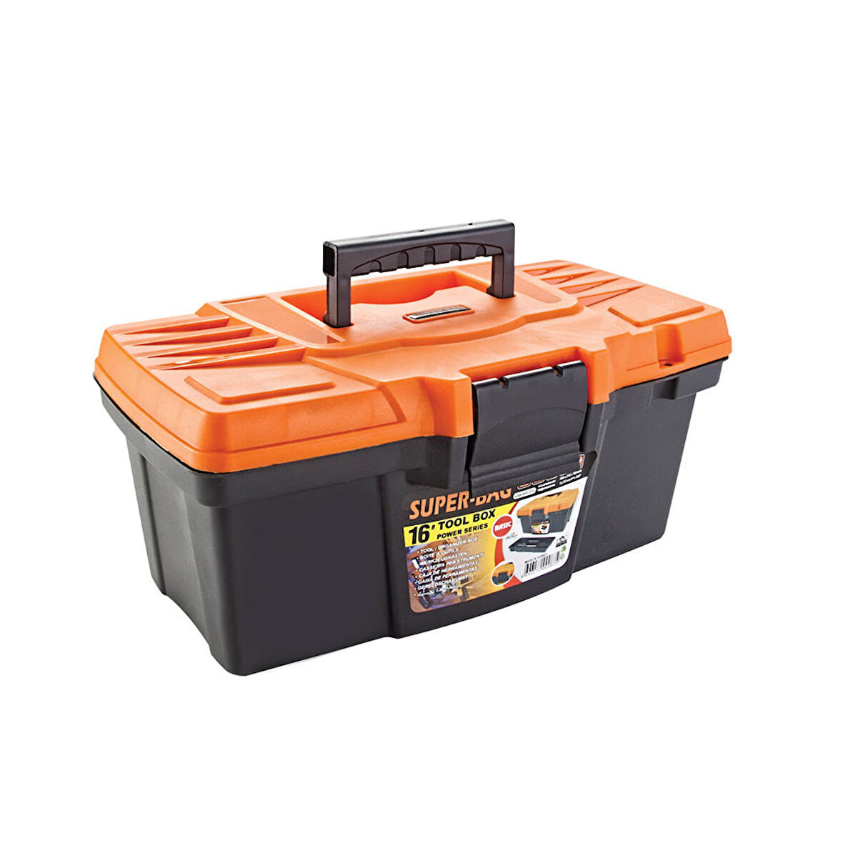 Super Bag ASR-4013 16&amp;quot; Takım Çantası - Plastik Kilitli