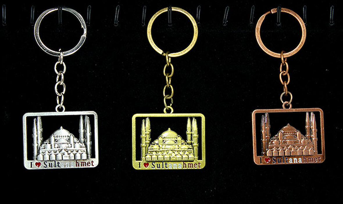 Metal Sultanahmet Anahtarlık