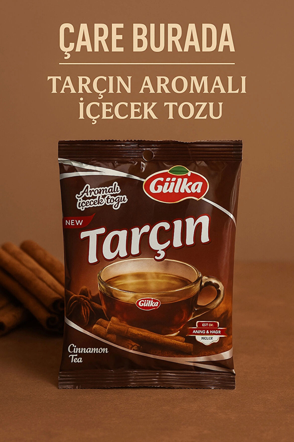 Tarçın Aromalı İçecek Tozu 250 gr