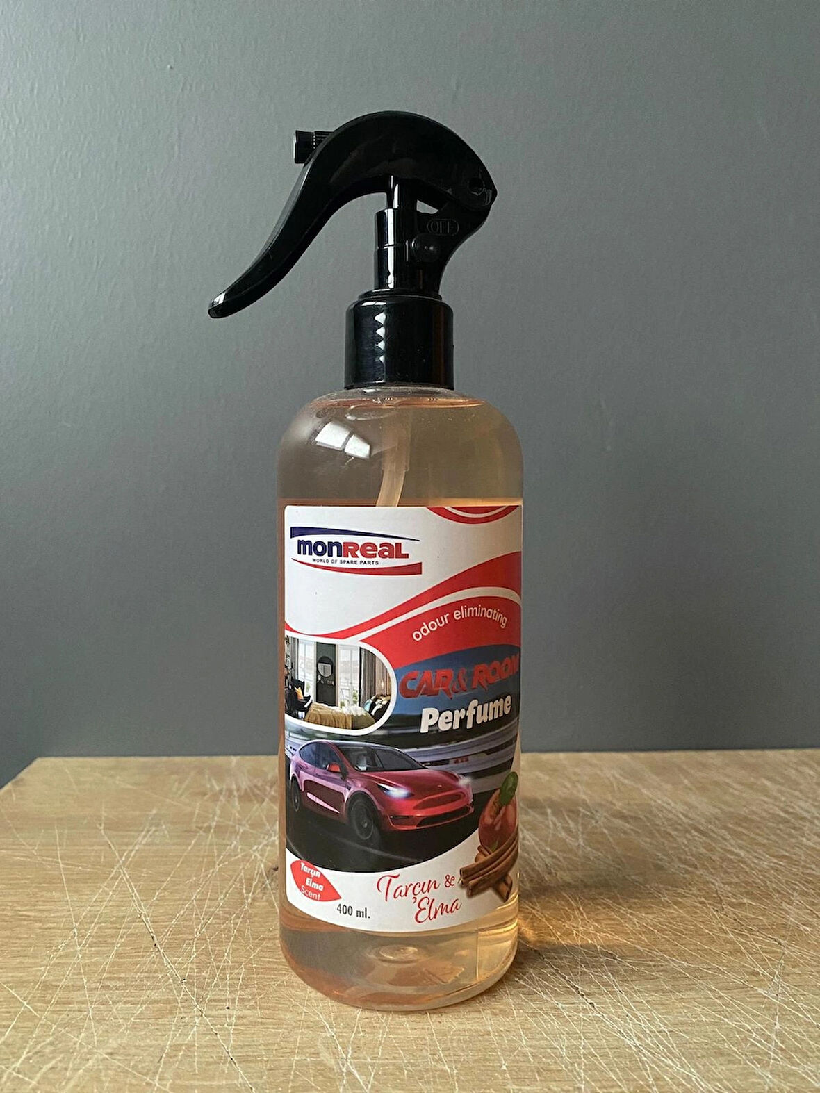 Monreal Tarçın ve Elma Aromalı Oto ve Oda Spreyi 500ML 
