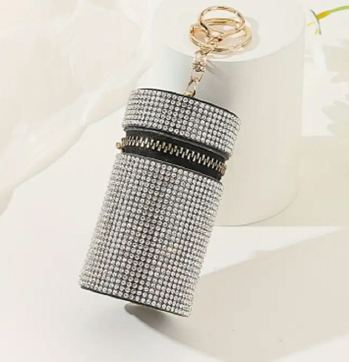  Gümüş Taşlı Çanta Süsü Charm