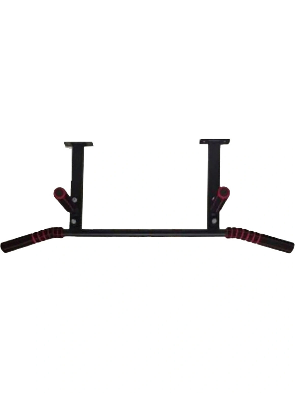 Siyah Güçlü Tavana Montaj Barfiks (80 - 100 CM)