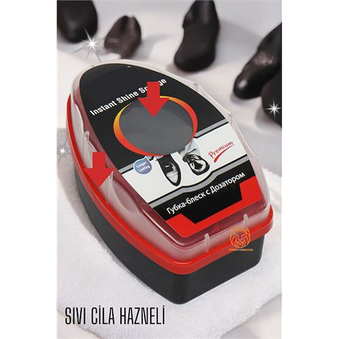 Hazneli Ayakkabı Parlatma Süngeri