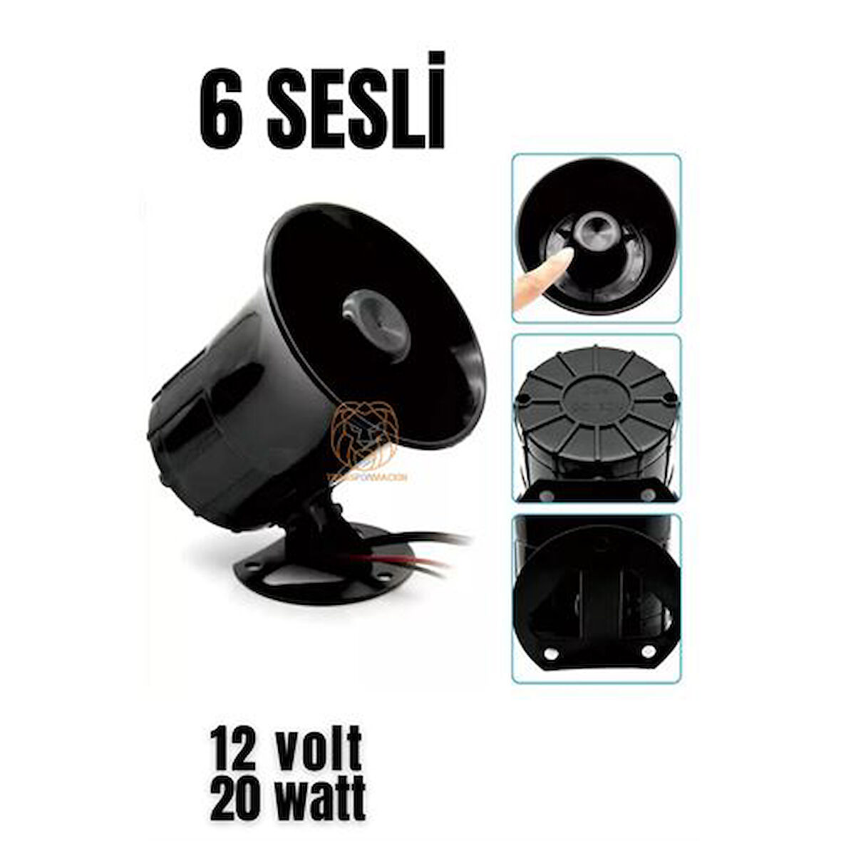 Alarm Sireni 6 Değişik Sesli