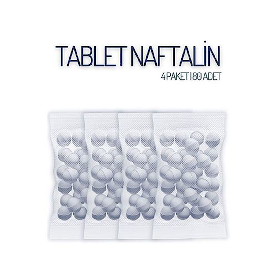Tablet Naftalin Güve Topu Naftalin 80 Adet 718