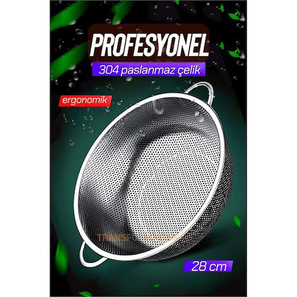 Kevgir 304 Paslanmaz Çelik Mink Design